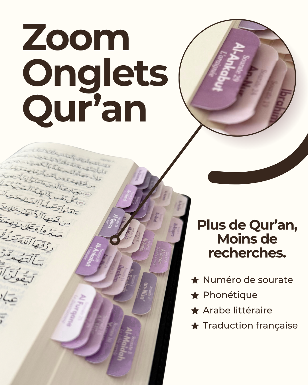 Black Qur'an tabs