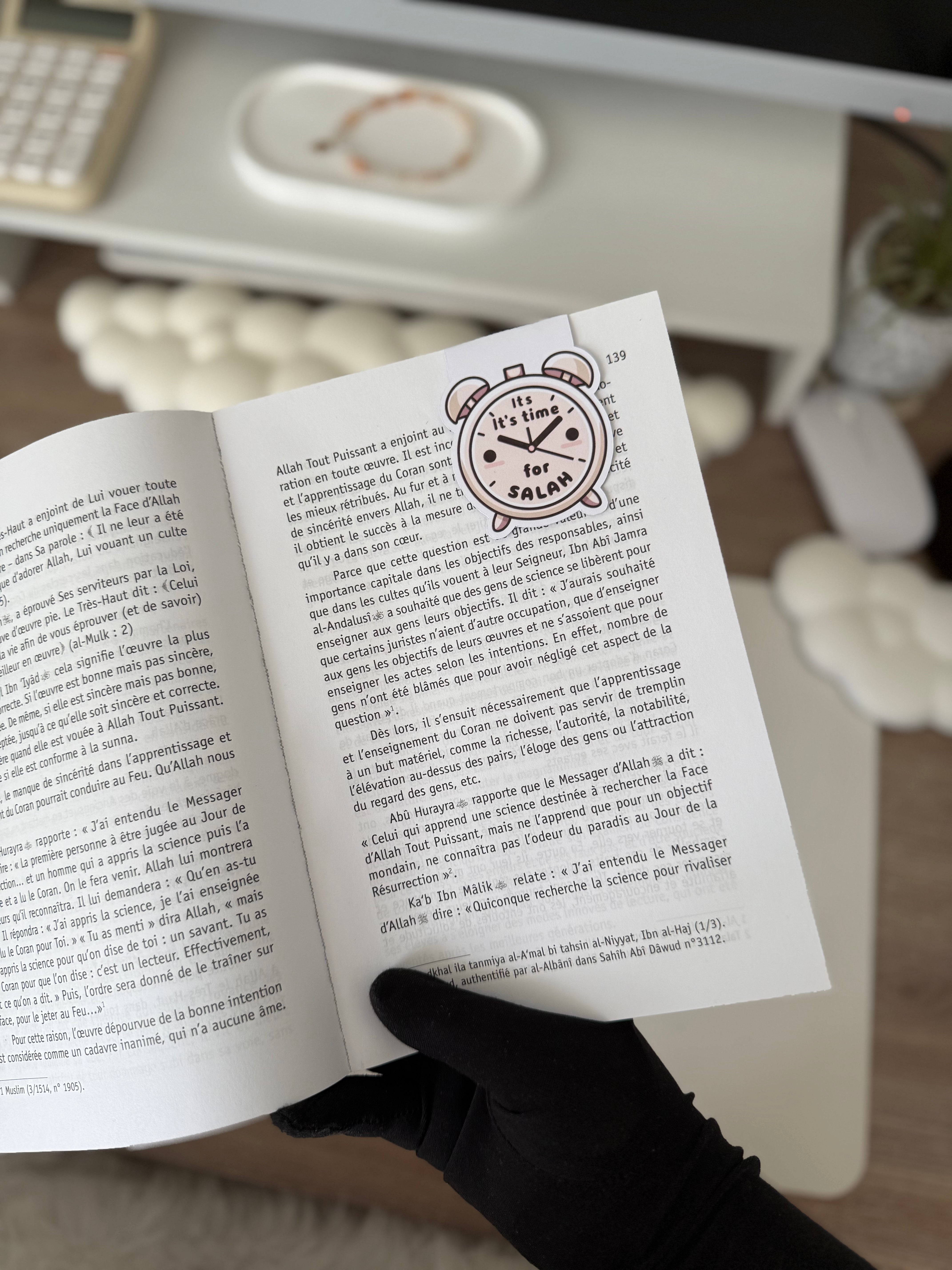 "It's time for Salah" magnetic bookmark