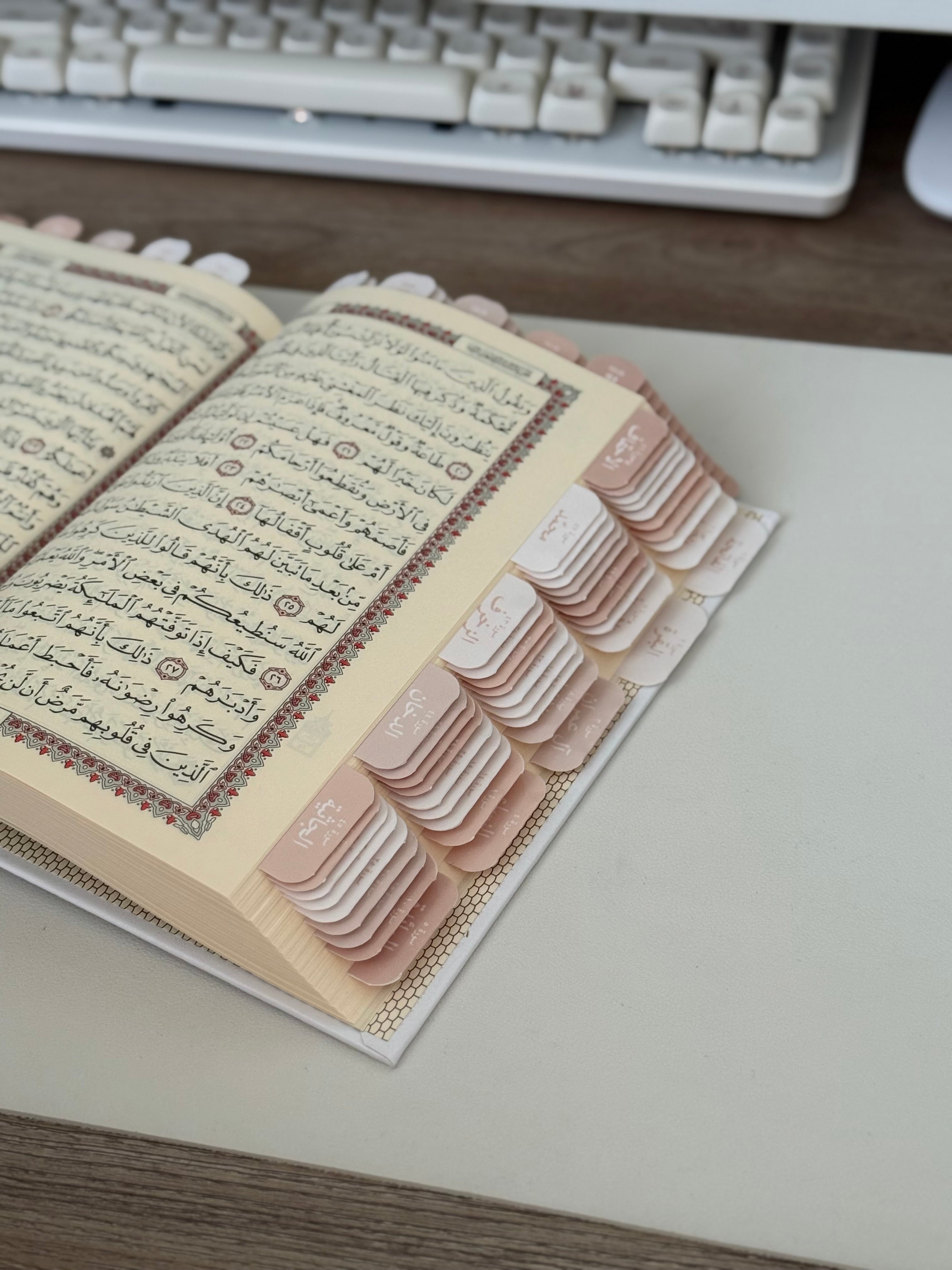 Onglets Qur'an nude