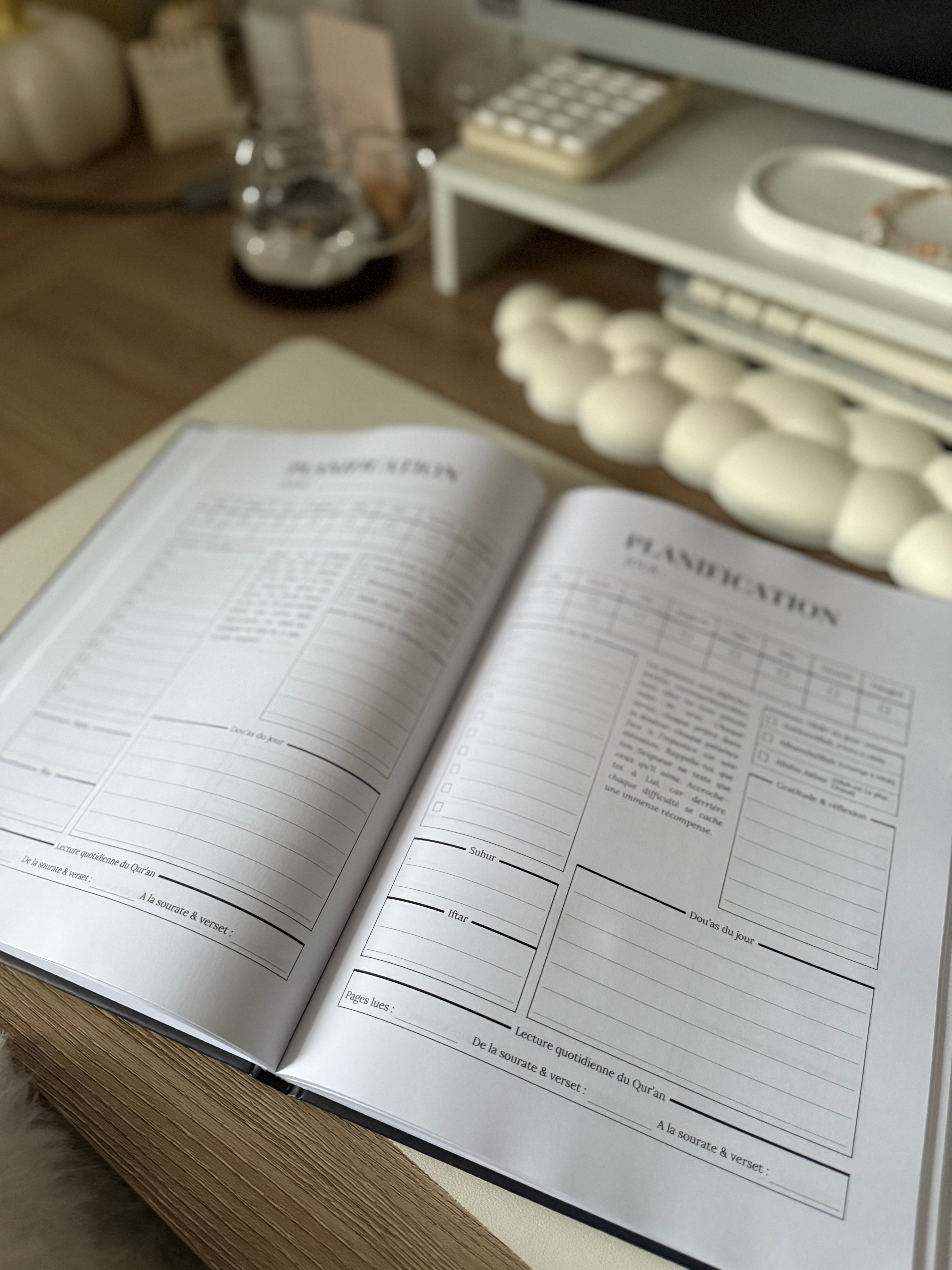 Black Ramadan planner
