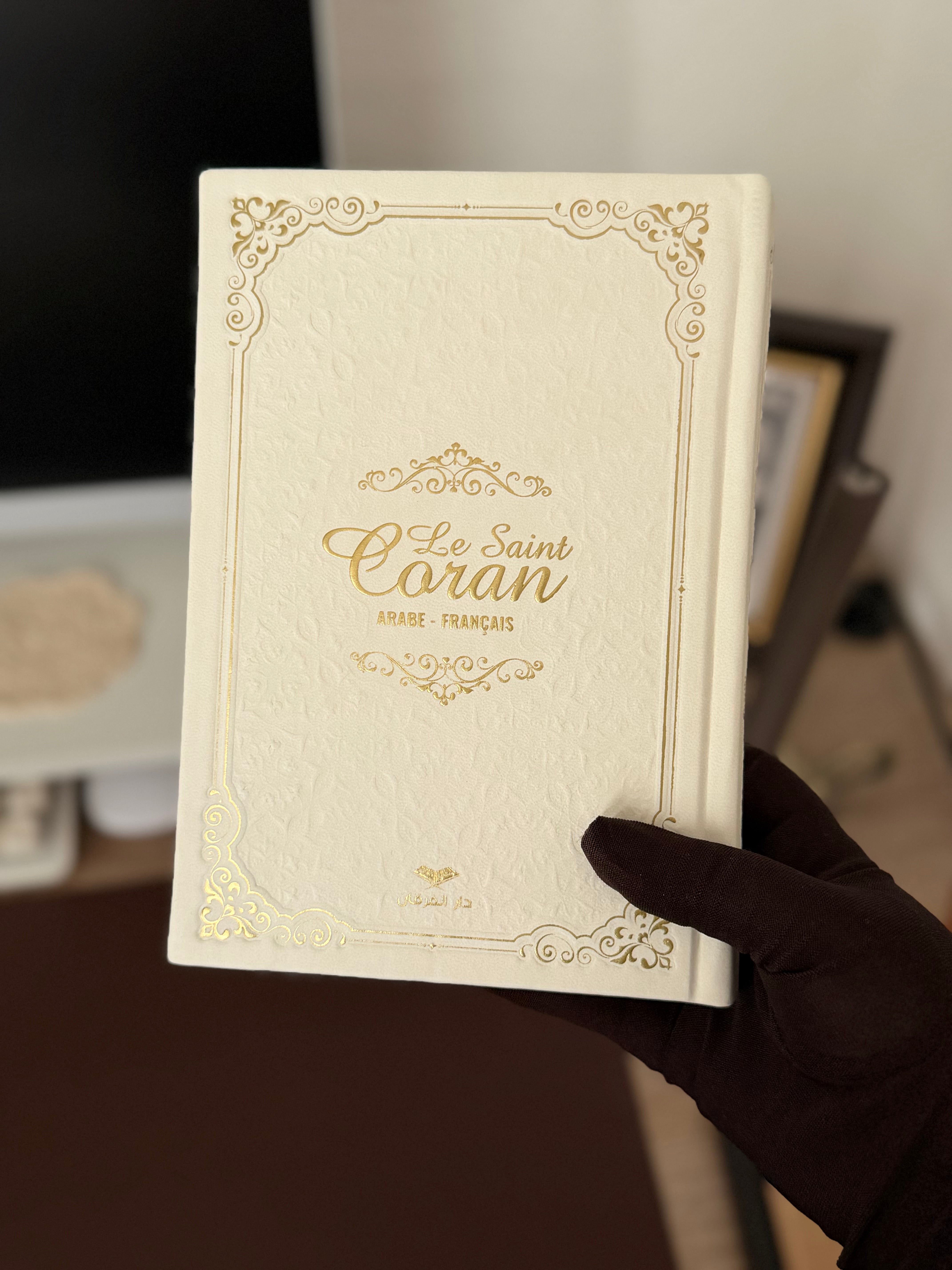 Coran arabe français blanc