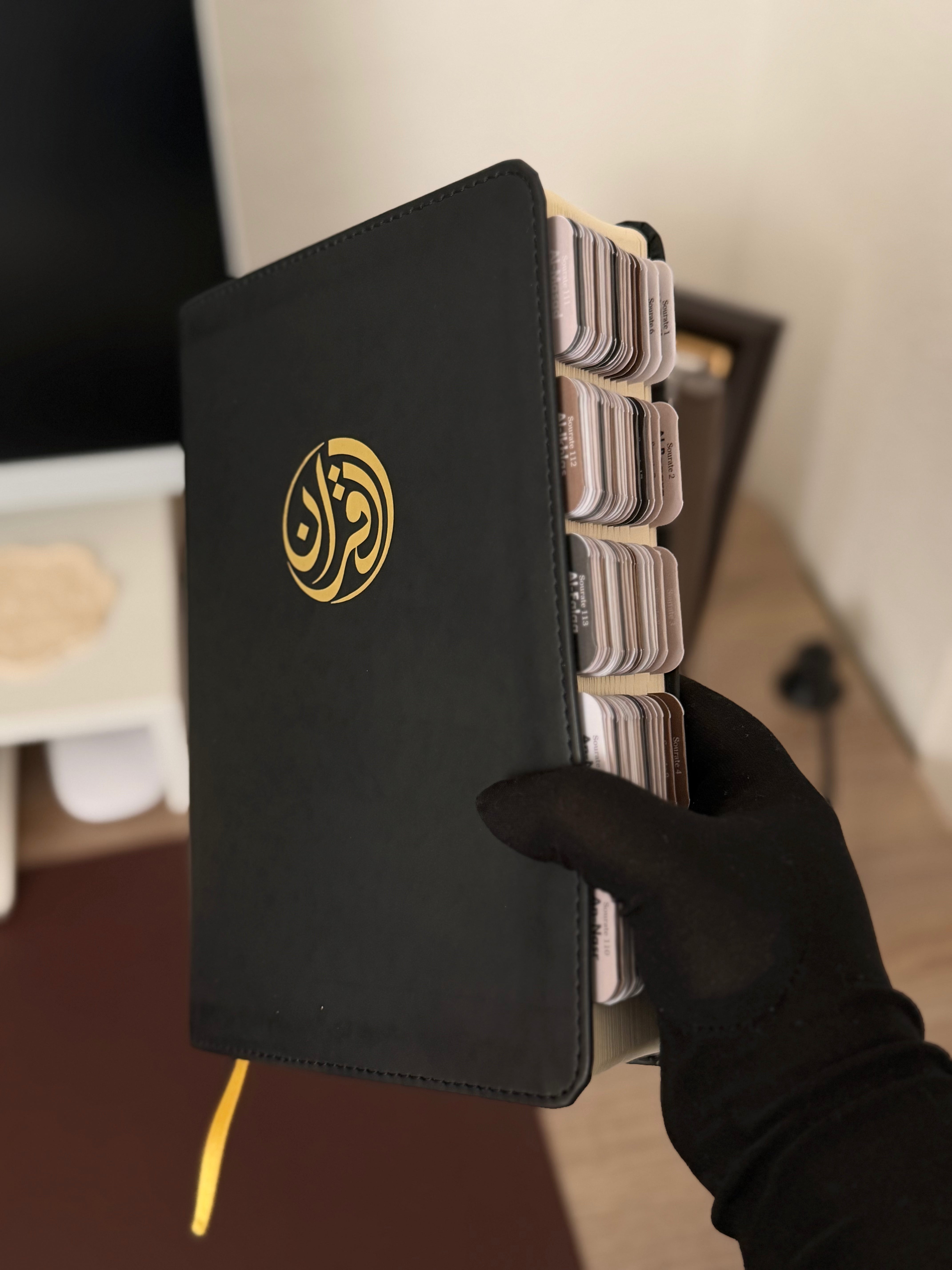 Quran avec onglets plastifiés