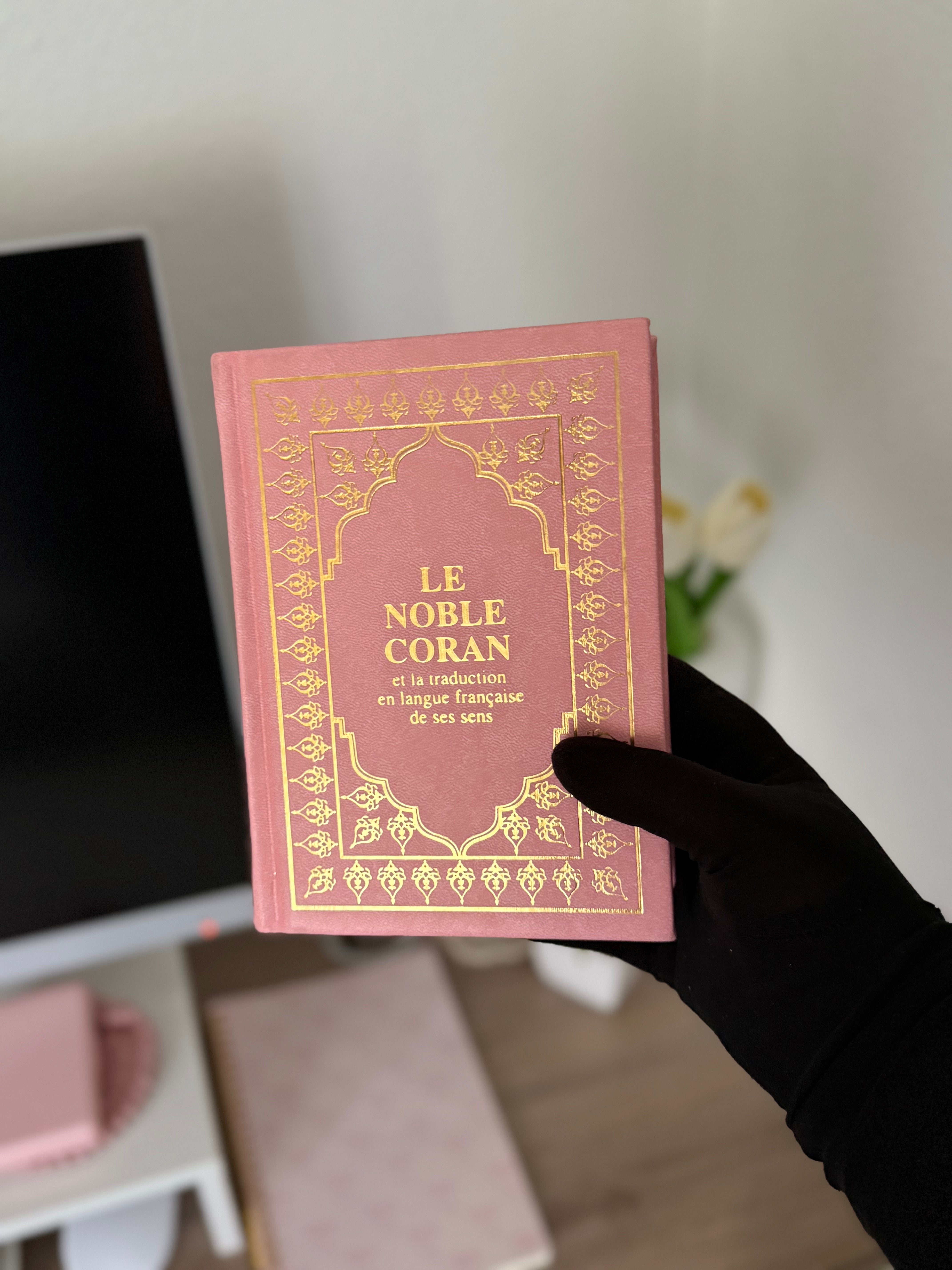 Le Coran (Arabe-Français) - Editions Sana - Format Poche 12X17 - Couverture ROSE