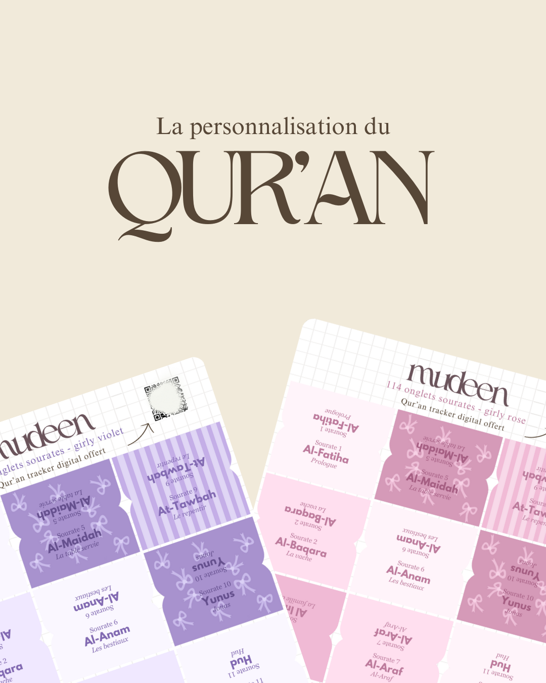 Qur'an avec onglets