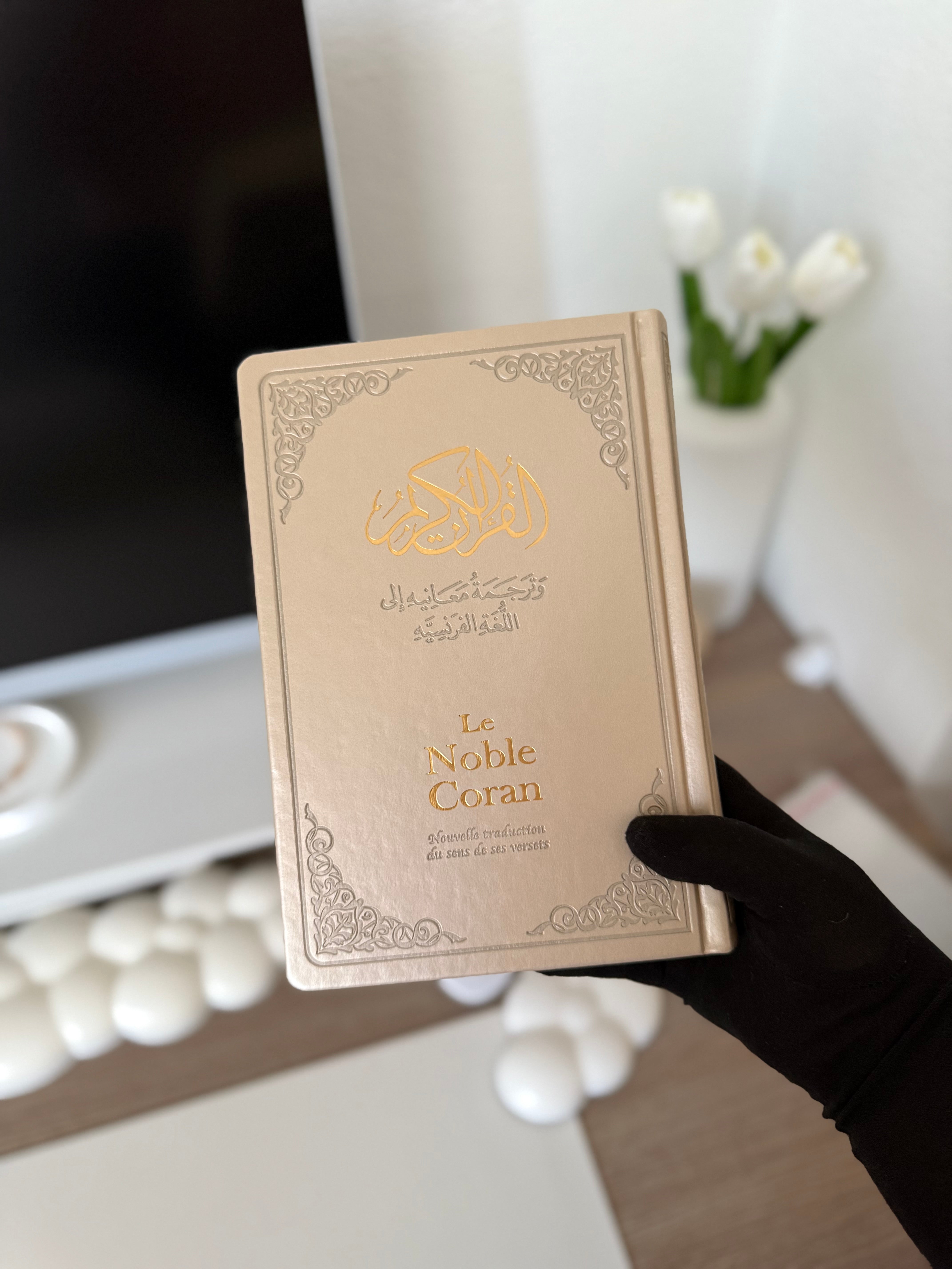 Coran beige bilingue rigide - Tawhid