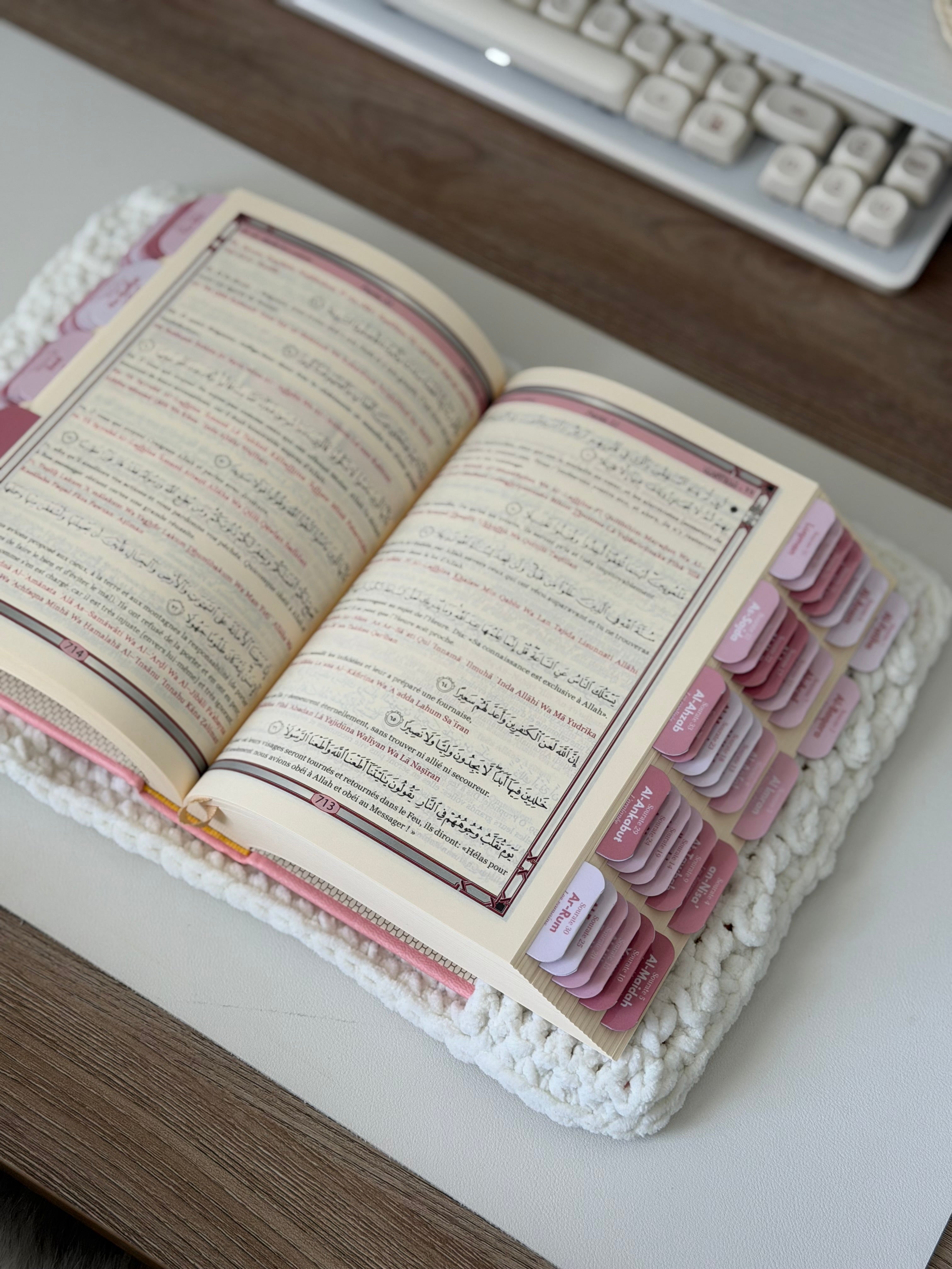 Couverture crochet tulipe