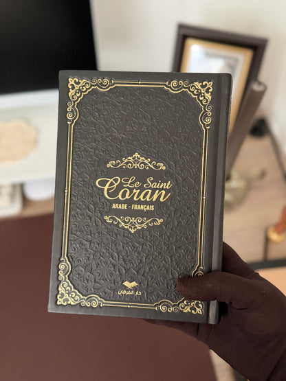 Coran arabe français noir