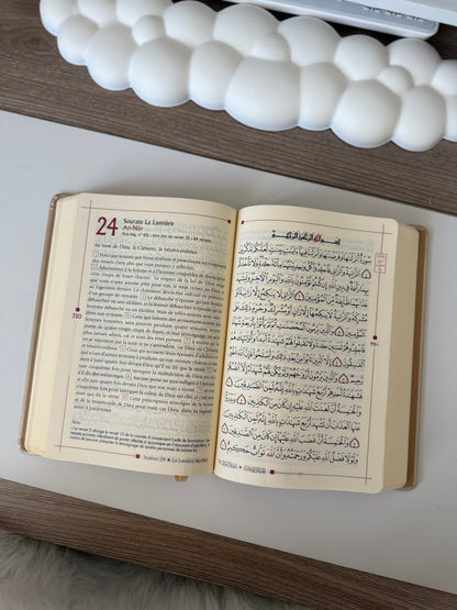 Coran beige bilingue rigide - Tawhid