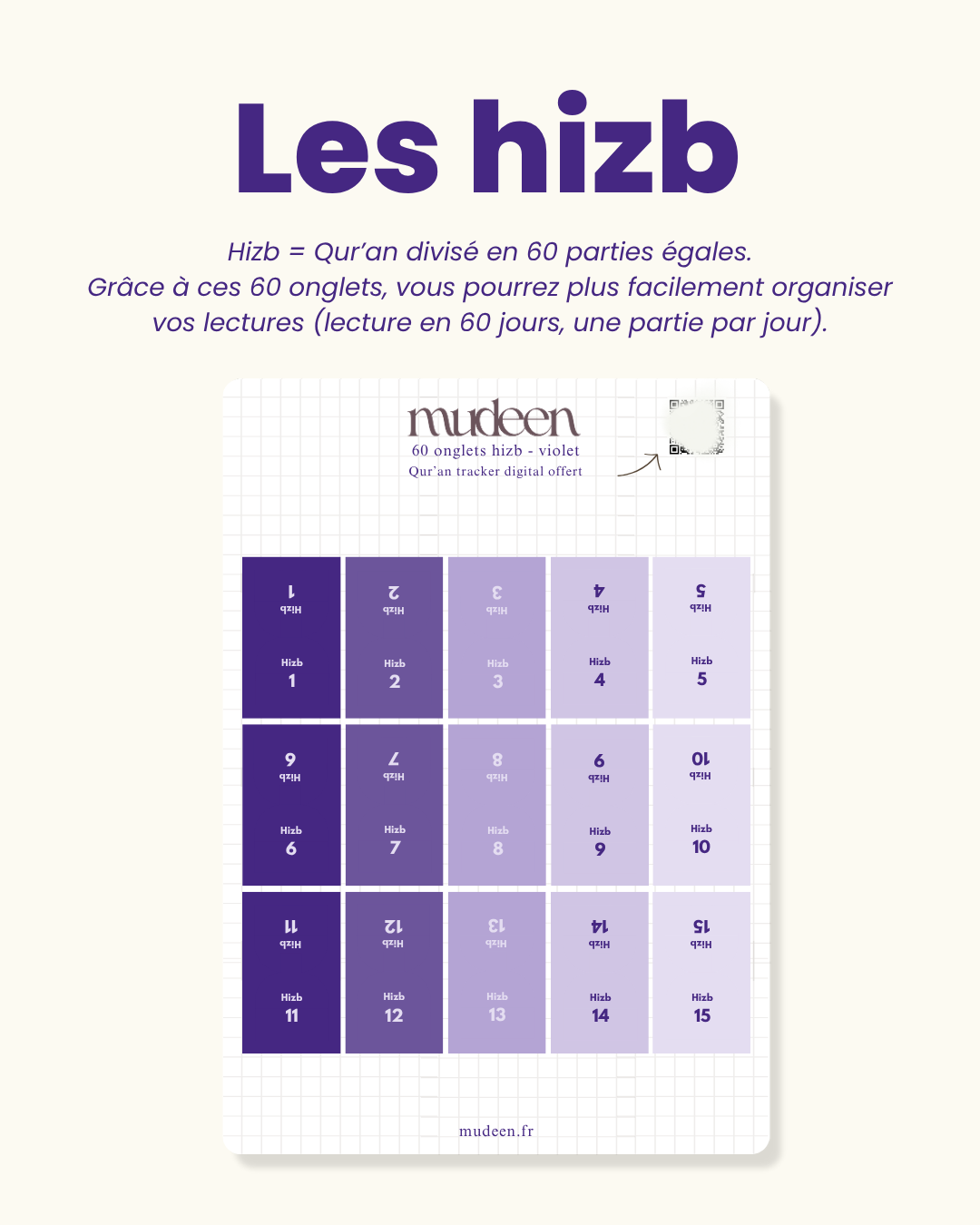 Purple Qur'an tabs