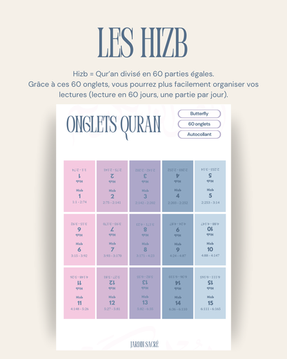 60 onglets hizb
