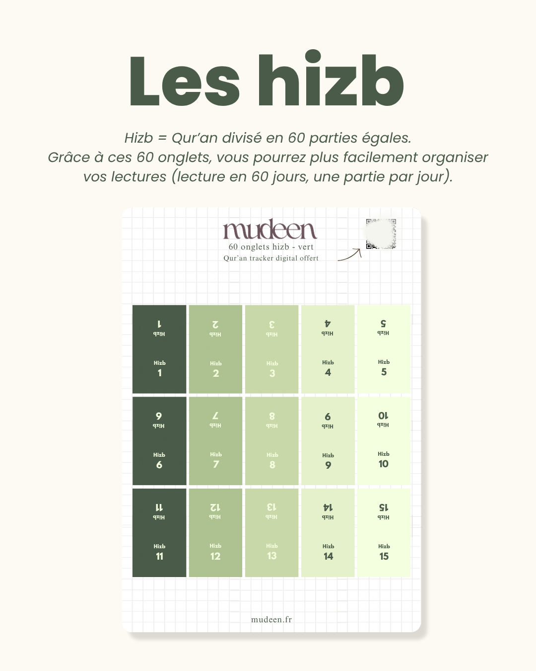 Green Qur'an tabs