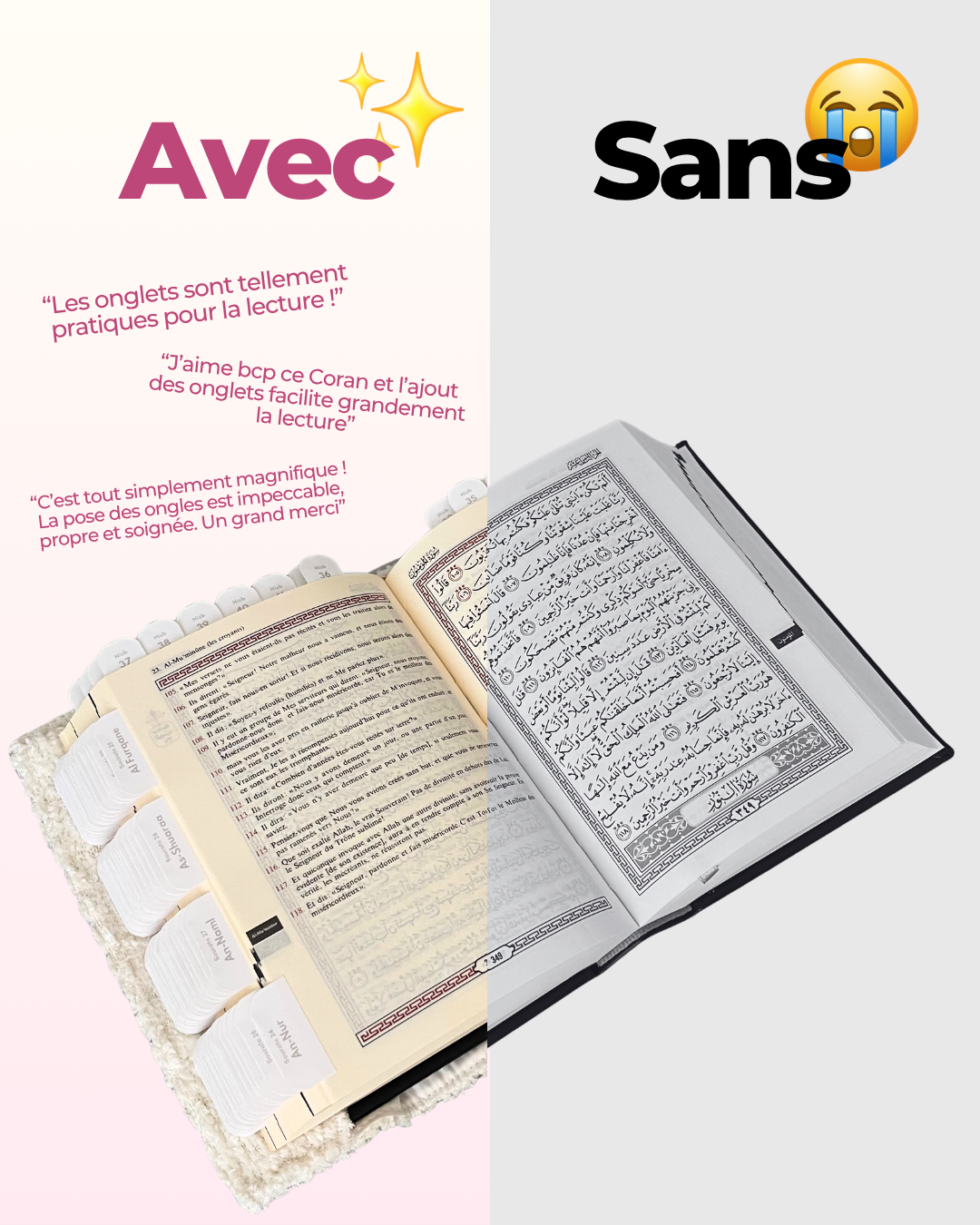 Onglets Qur'an lila