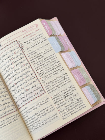 Quran avec onglets Spring