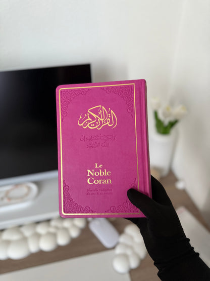 Coran rose bilingue rigide - Tawhid