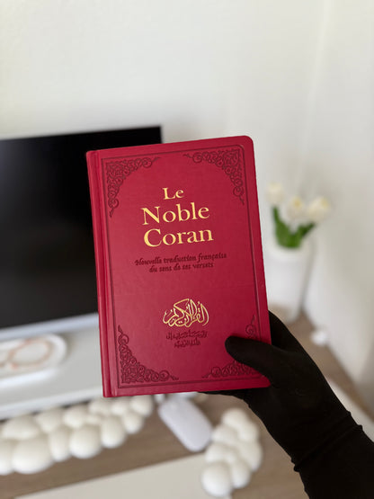 Coran rose bilingue bordeaux - Tawhid