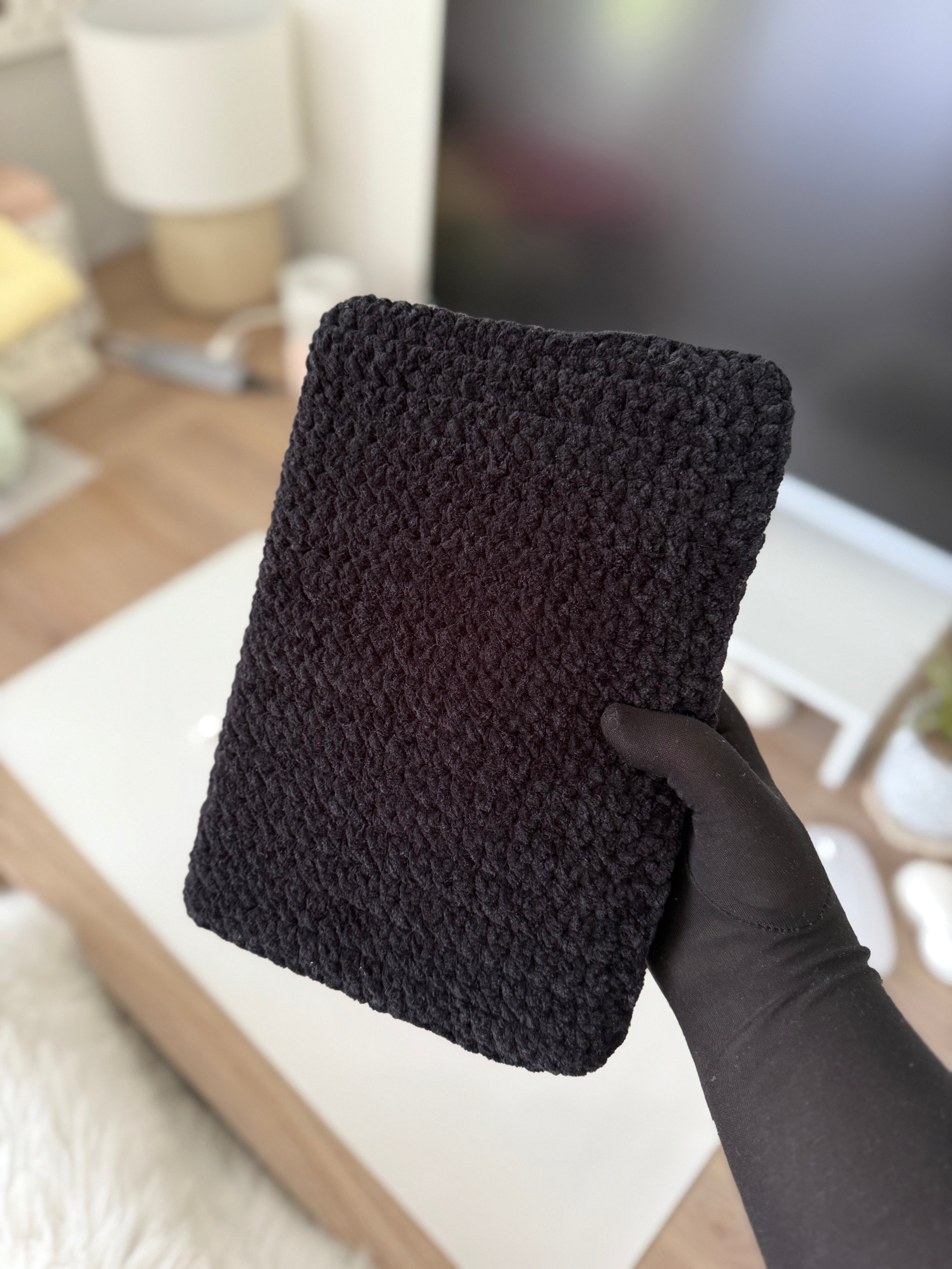 (Copie) Protège mushaf en crochet noir