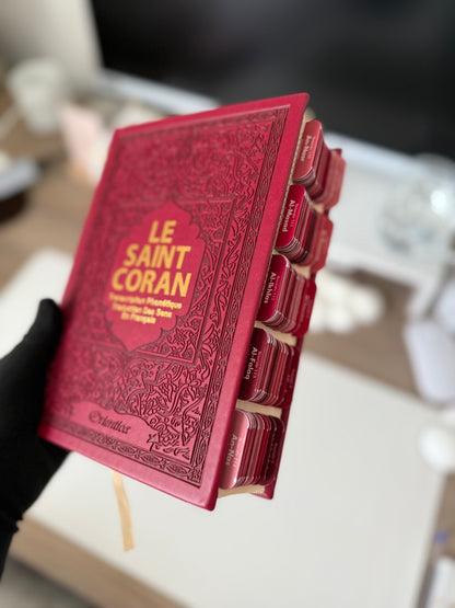 Qur’an avec onglets Persian plum