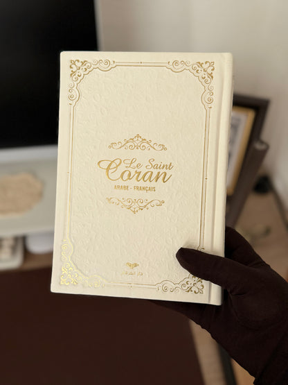 Coran arabe français blanc