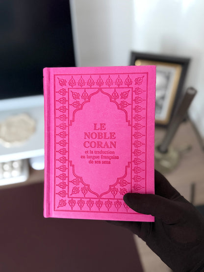 Le Coran (Arabe-Français) - Editions Sana - Format Poche 12X17 - Couverture FUCHSIA
