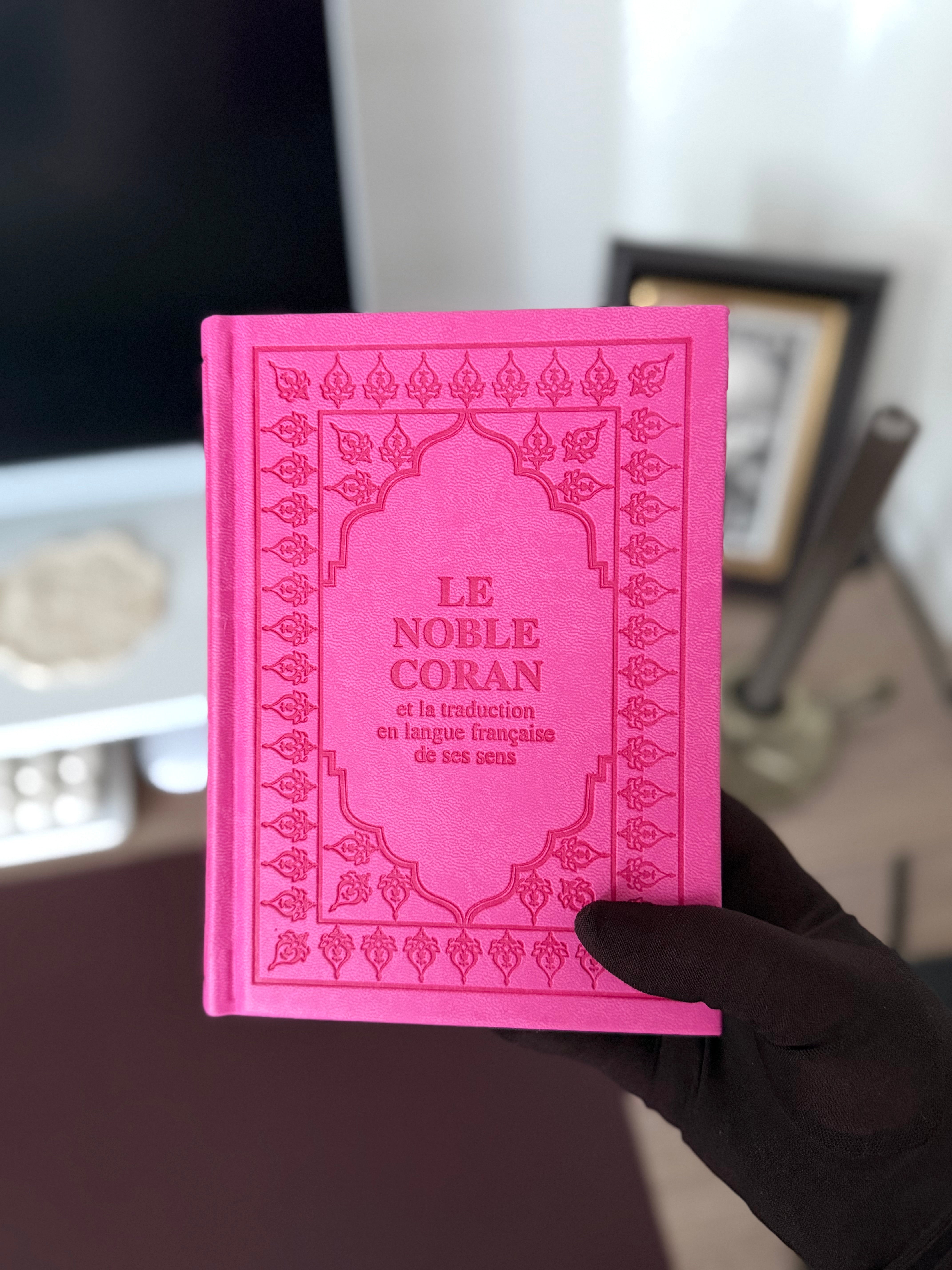 Le Coran (Arabe-Français) - Editions Sana - Format Poche 12X17 - Couverture FUCHSIA