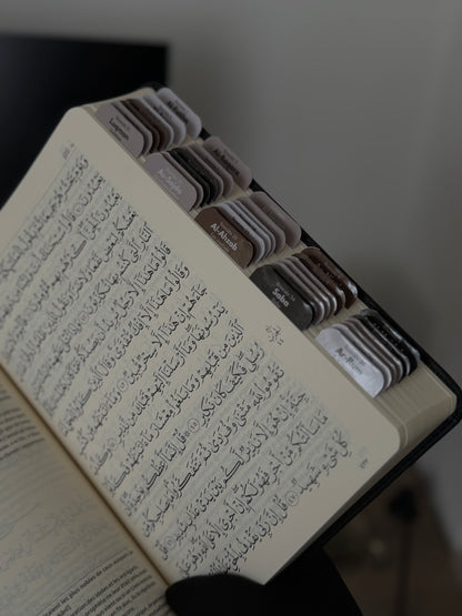 Quran avec onglets plastifiés