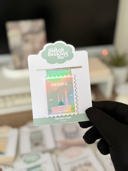 "Medina" magnetic bookmark