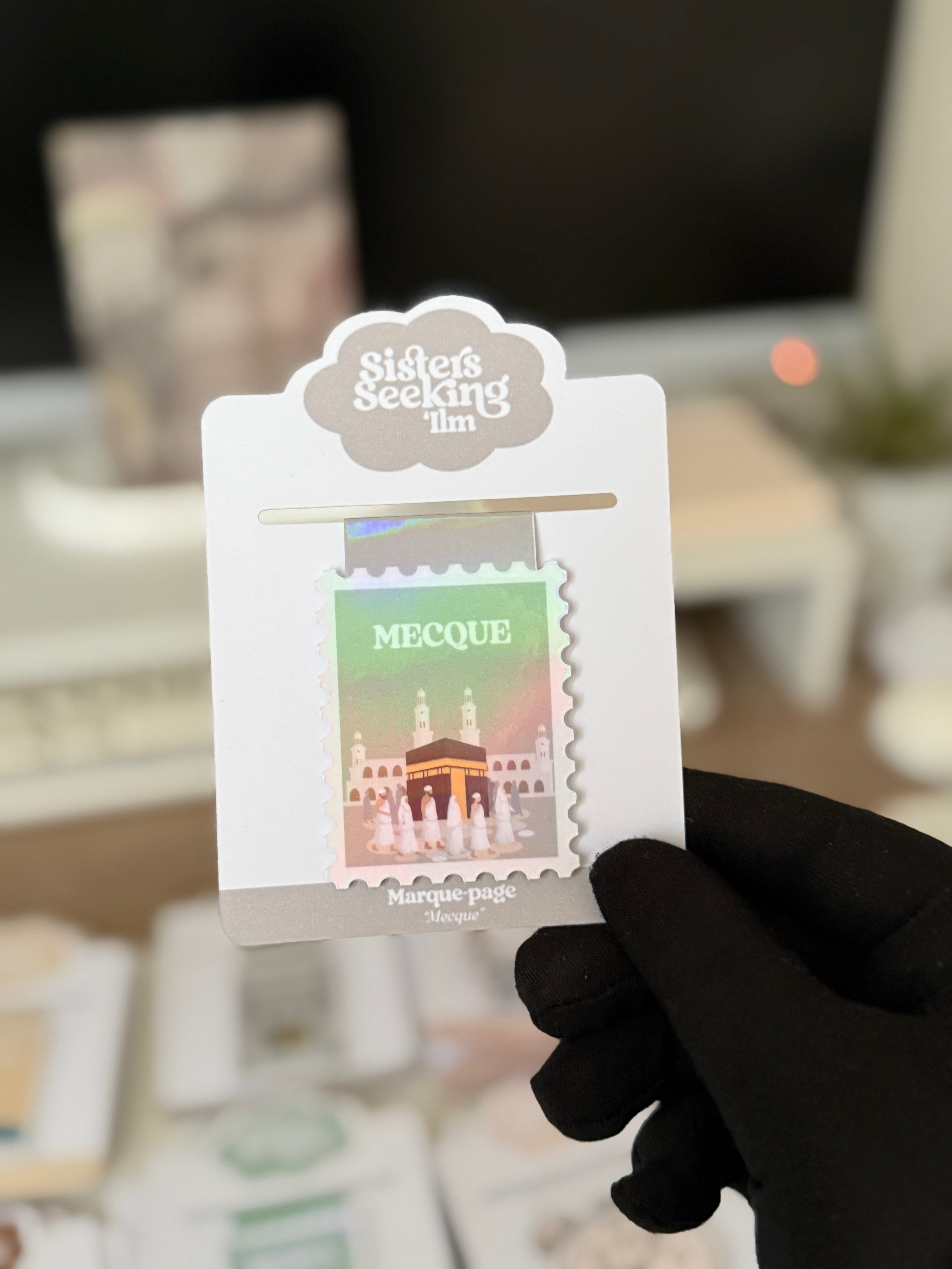 "Mecca" magnetic bookmark