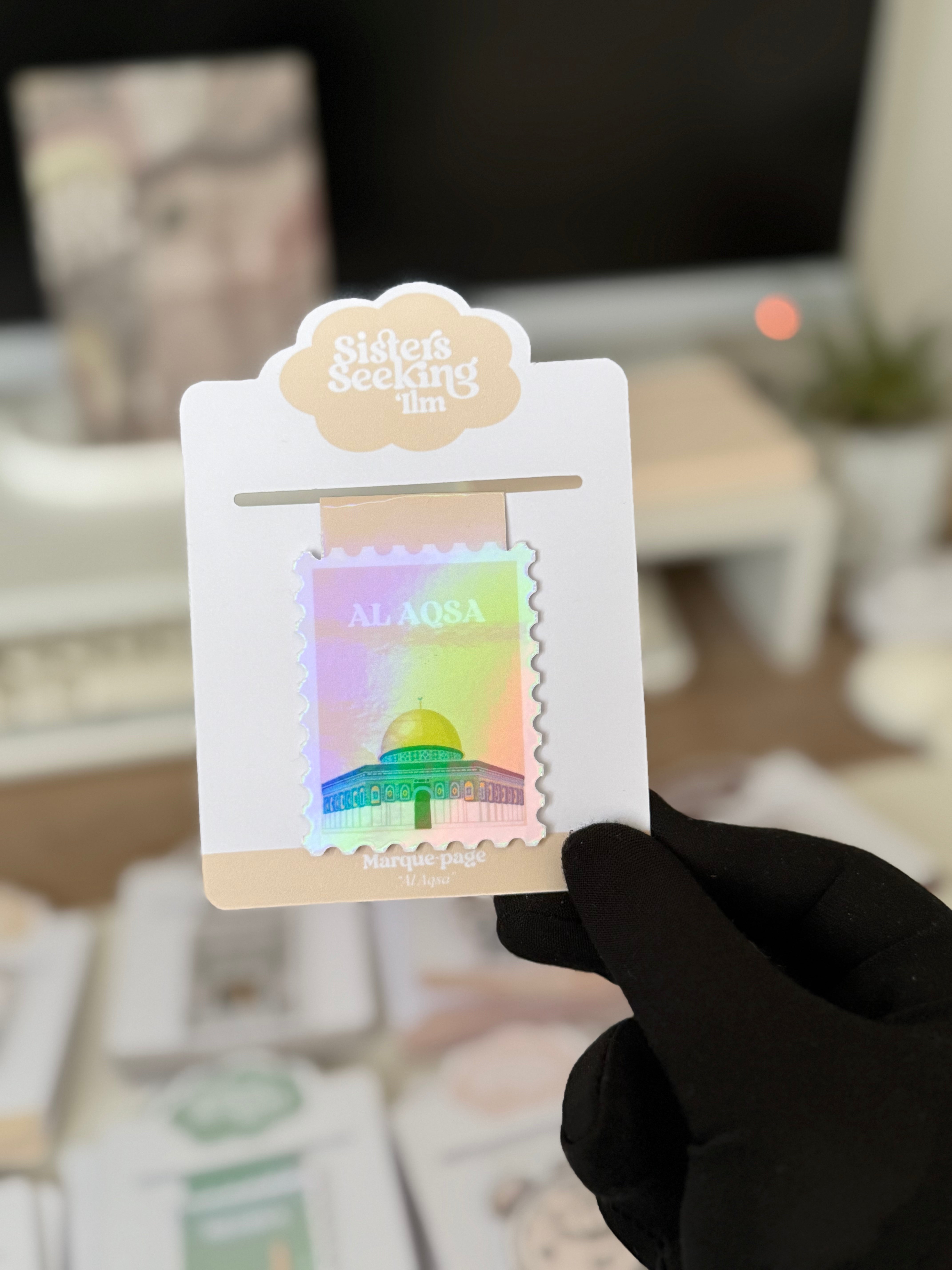 "Al Aqsa" magnetic bookmark