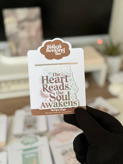 "The Heart Reads" Magnetic Bookmark