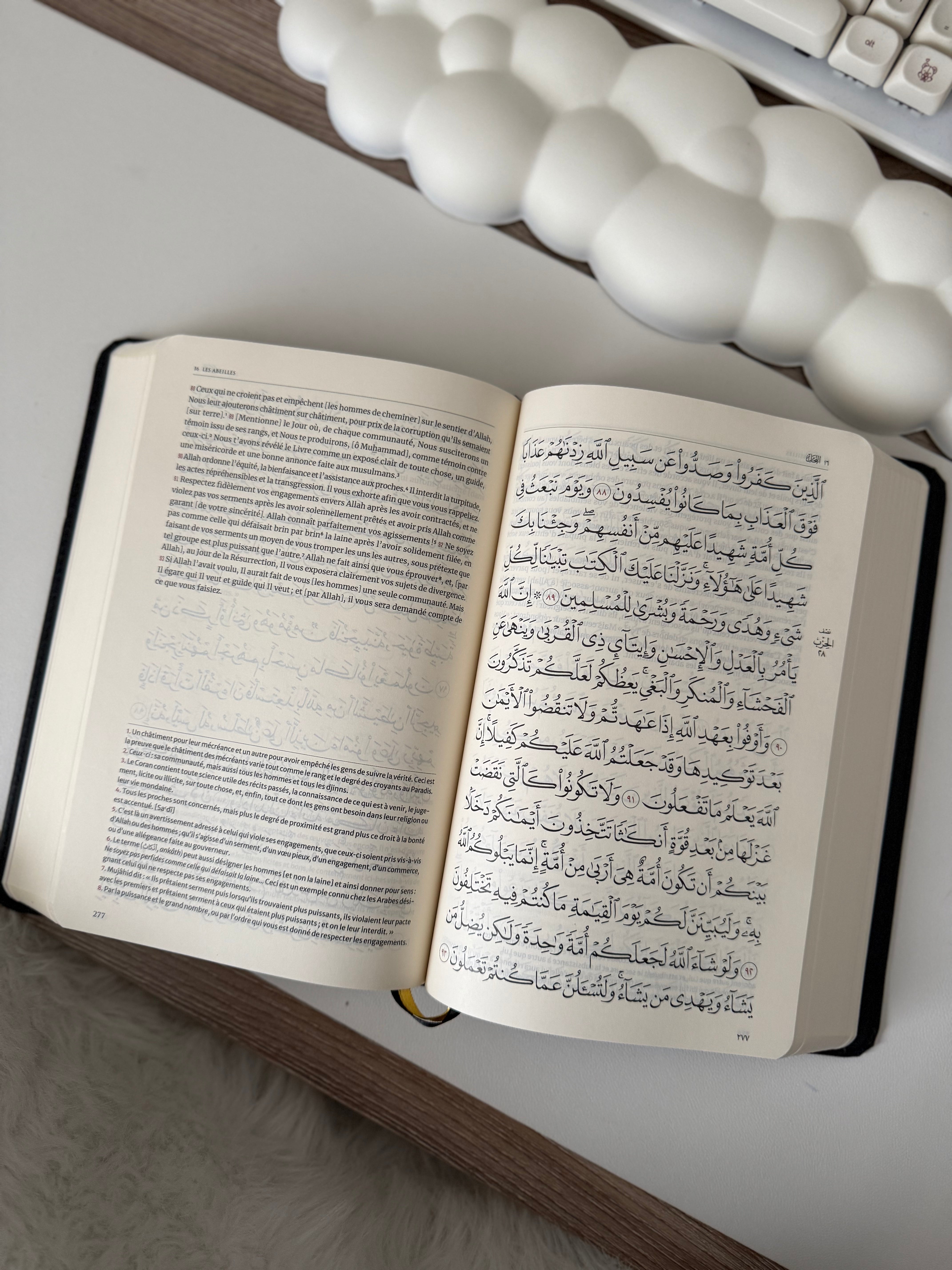 Qur’an Tawbah arabe - français 15,8x22,8cm (couverture souple)